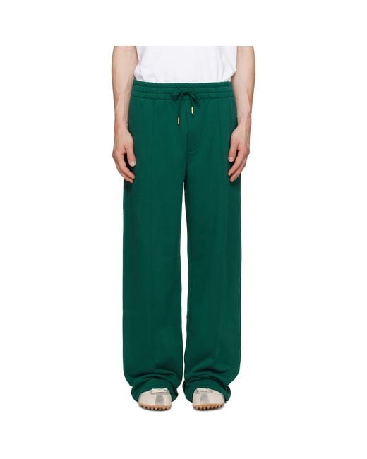 Casablanca Green Sport Type Sweatpants for men