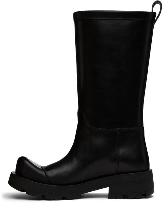 Charles Jeffrey ブラック Sheathed ブーツ Black