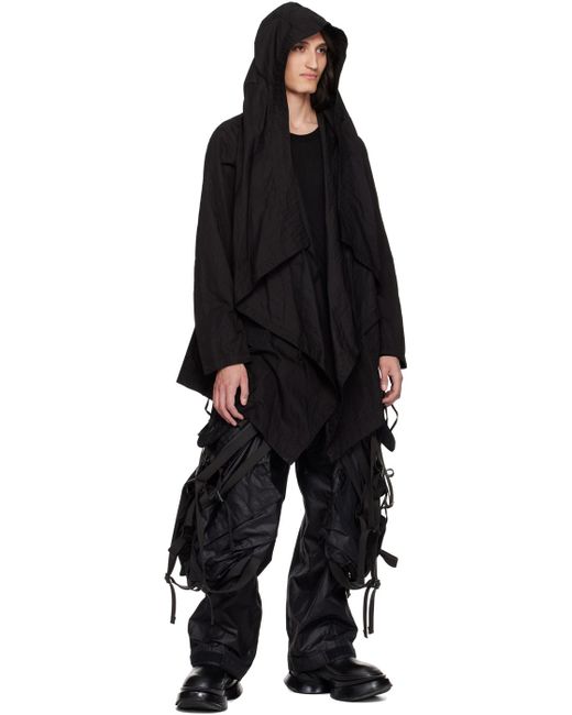 Pantalon cargo noir à empiècements superposés de style sac à dos Julius pour homme en coloris Black