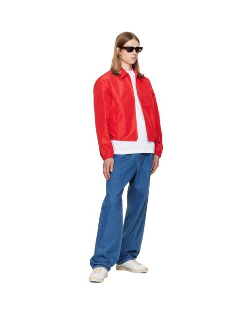 Jil Sander White Calfskin Sneakers for men