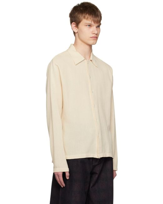 Our Legacy Black Off-white Isola Shirt for men