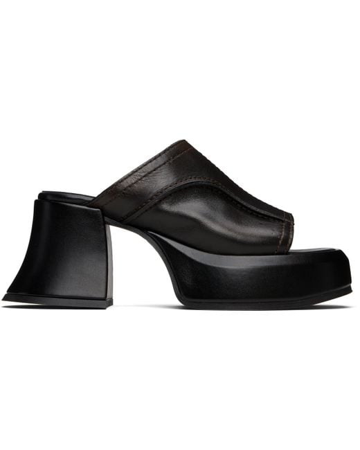 Miista Black Lota Mules