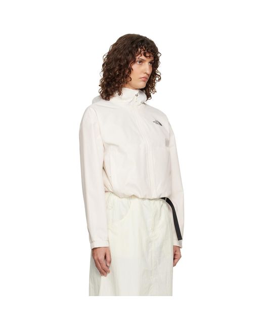 The North Face Natural Off- Quest Cropped Rain Jacket