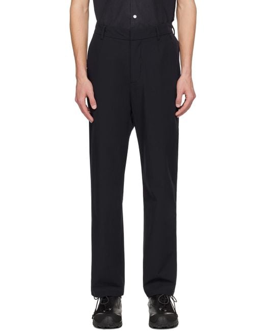 メンズ Norse Projects ネイビー Aaren トラウザーズ Black