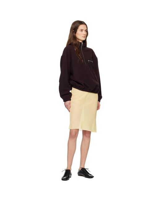 Rier Black Fleece Tourbe Sweatshirt