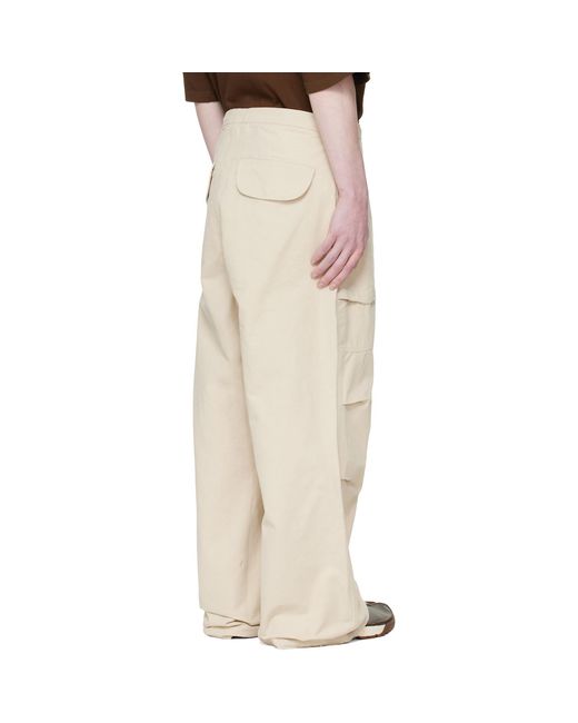 Entire studios Natural Off- Barren Cargo Pants for men