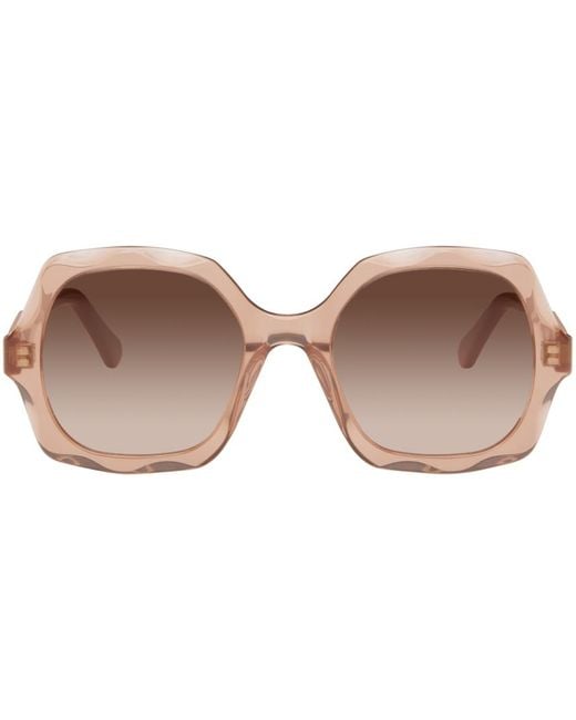 Chloé Black Pink Olivia Sunglasses