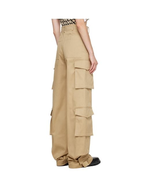 Valentino Natural Adjustable Trousers