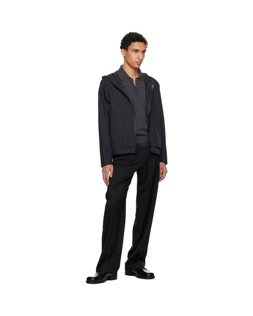 Veilance Black Demlo Hoody Jacket for men