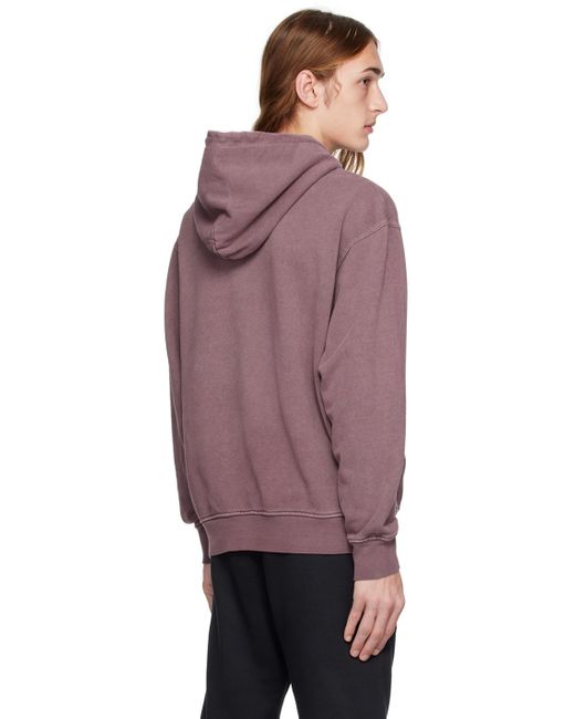 Pull à capuche mauve à étiquette à logo Nike pour homme en coloris Purple