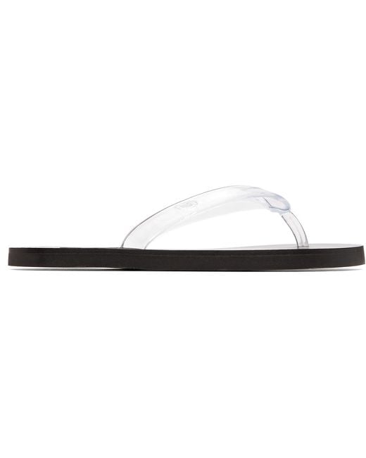 Ancient Greek Sandals Multicolor Transparent & Saionara Jelly Flip-Flops