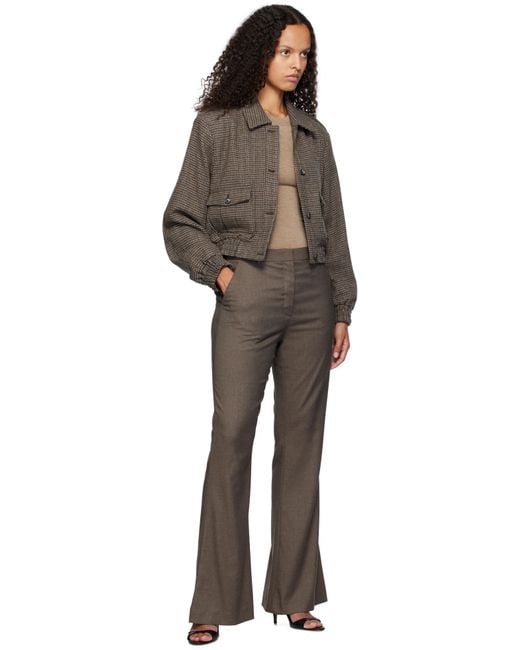 THE GARMENT Brown Douglas Trousers
