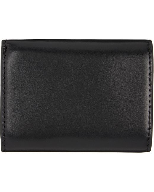 DIESEL Black 1Dr Tri Fold Coin Xs Li Wallet