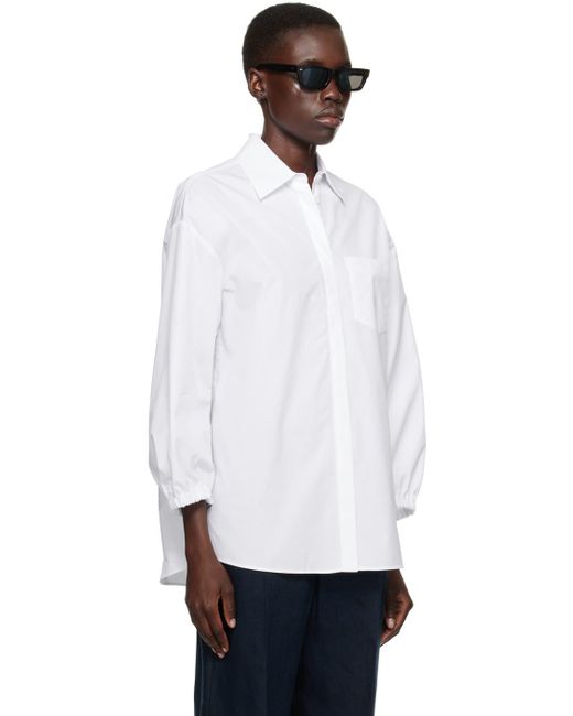 Max Mara White Timeo Shirt