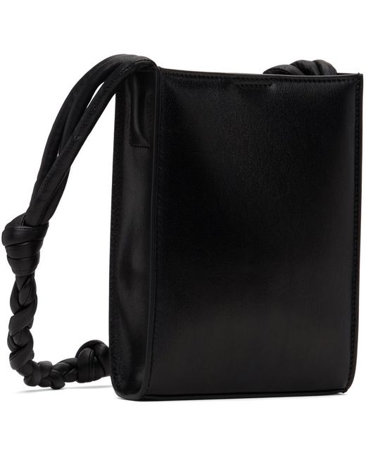 Jil Sander Black Tangle Padded Small Bag for men
