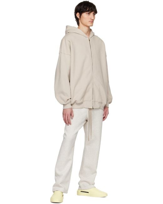 Fear Of God Natural Off-white Eternal Relaxed Sweatpants for men
