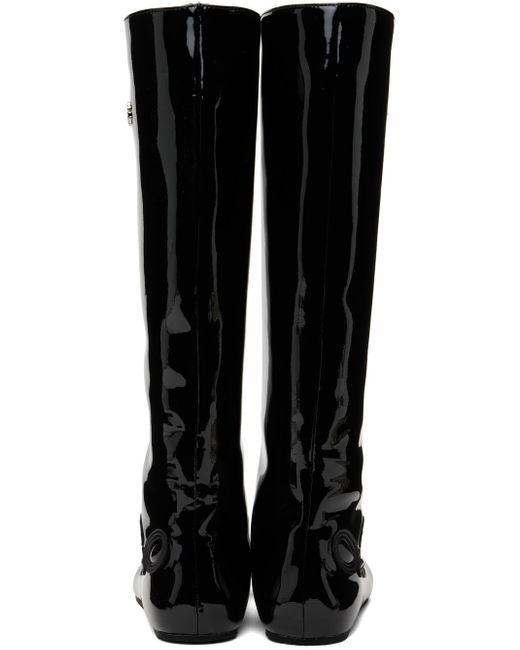 Bottes hautes alien barefoot noires exclusives à ssense Rombaut en coloris Black