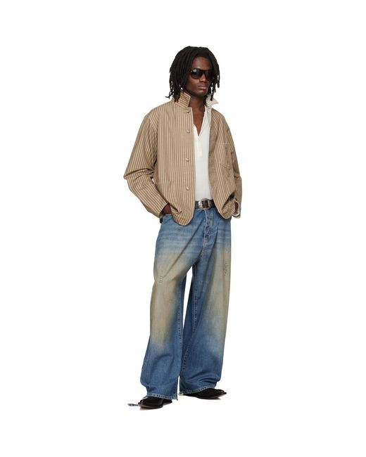 424 Blue 'Big Daddy' Jeans for men