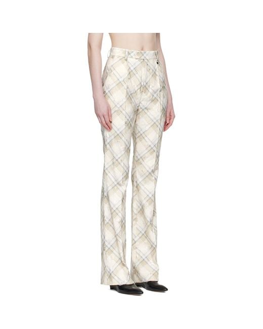 Vivienne Westwood Natural Ray Trousers