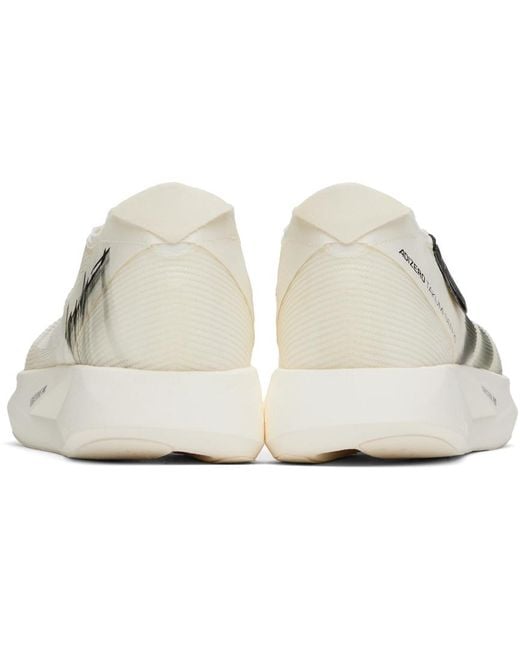 Y-3 Off-white & Black Adizero Takumi Sen 10 Sneakers for men