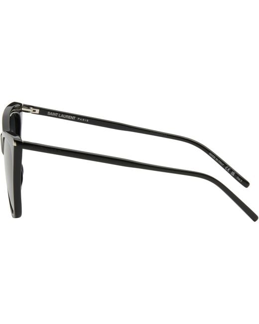 Saint Laurent Black Sl 214 Kate Thin Sunglasses