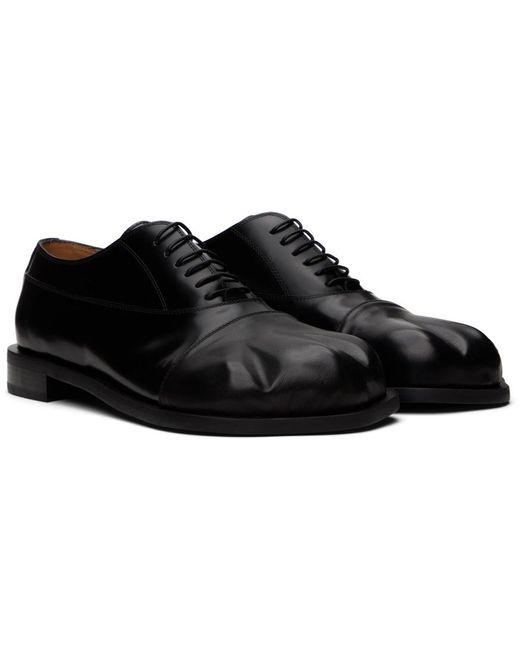 Chaussures oxford noires à bout sculptural J.W. Anderson pour homme en coloris Black