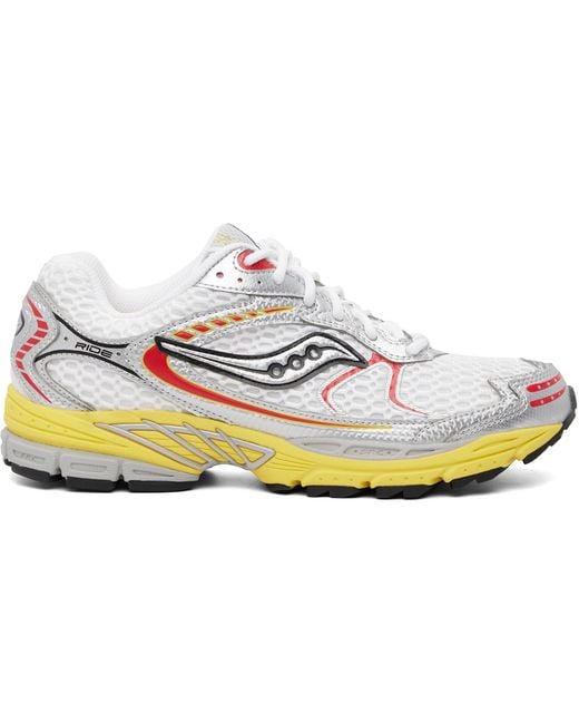 Saucony White Progrid Ride 1 Sneakers for men