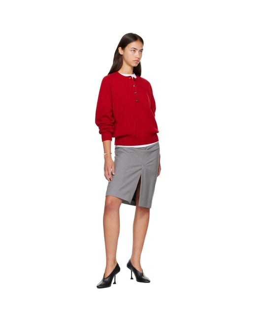Proenza Schouler Black Tee 85 Pierced Heels