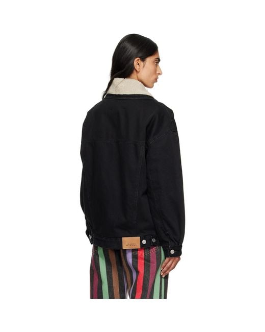 Isabel Marant Black Pimia Denim Jacket