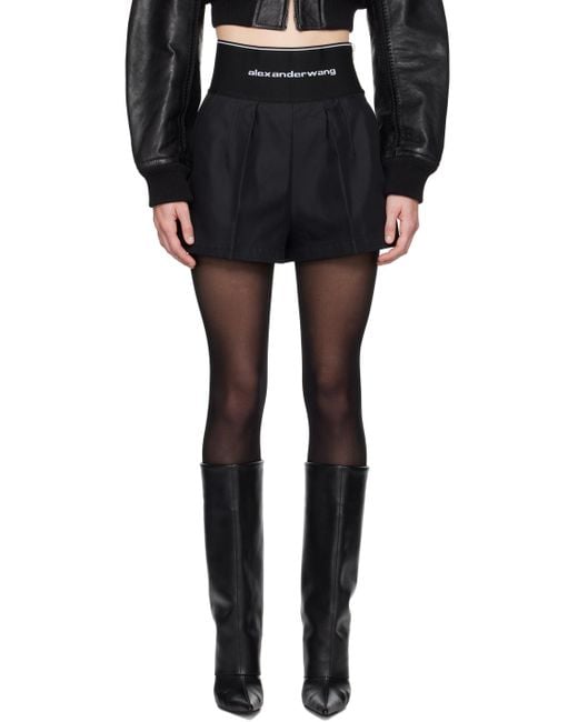 Alexander Wang Black "Safari" Shorts