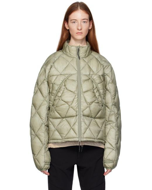 Roa Natural Diamond-quilted Down Jacket