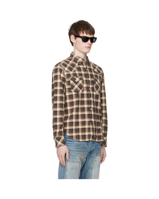 RRL Black Buffalo West Shirt for men