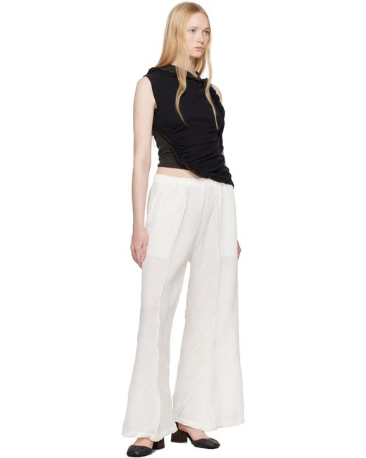 Issey Miyake Black Beanstalk Tank Top