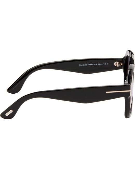 Tom Ford Black Rhonda Sunglasses