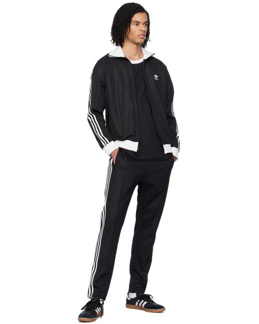 Adidas Originals Black Beckenbauer Track Jacket for men