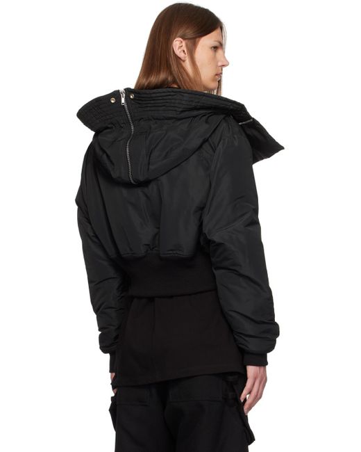 【Rick Owens】アリスクロップドボンバージャケット Rick Owens】アリスクロップドボンバージャケット