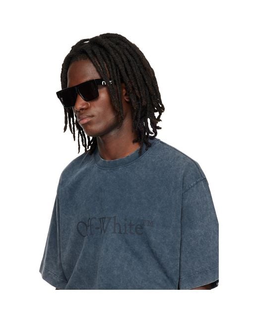 Off-White c/o Virgil Abloh Gray Casper Sunglasses for men