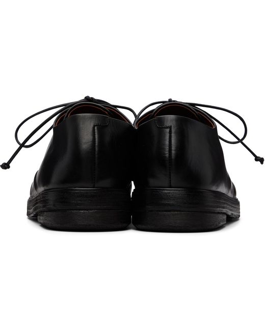 Marsèll Black Zucca Zeppa Derbys for men
