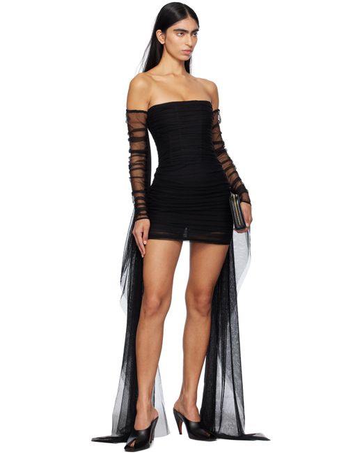 Skims Black Seamless Sculpt Strapless Shortie Bodysuit