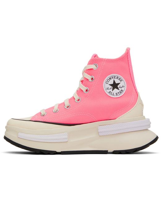 Converse Black Pink Run Star Legacy Cx High Top Sneakers for men