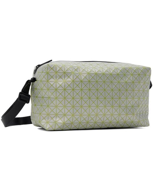 Sac sellier vert et argenté à appliqués réfléchissants Issey Miyake pour homme en coloris Green