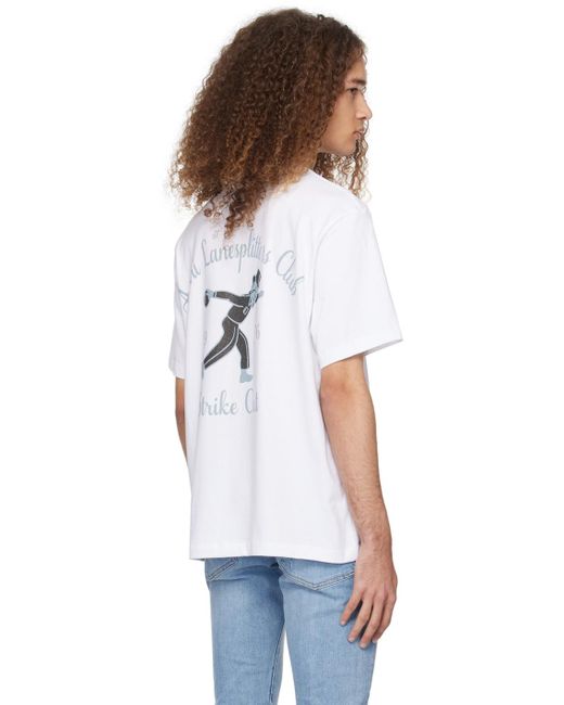 Amiri White Lanesplitters T-shirt for men