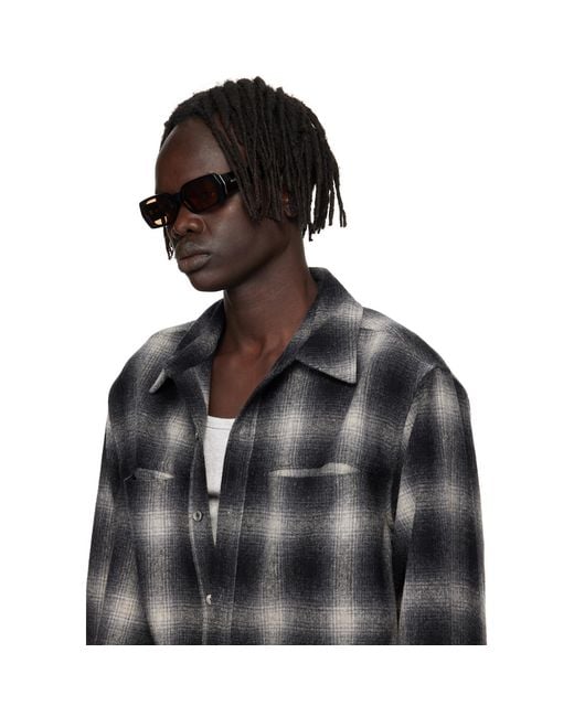 Retrosuperfuture Black 'L'Altro' Sunglasses for men