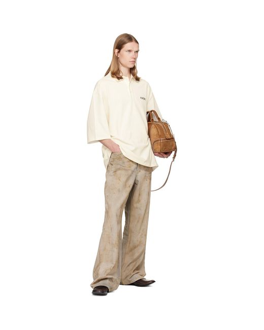 Amiri Natural Off- '' Polo for men