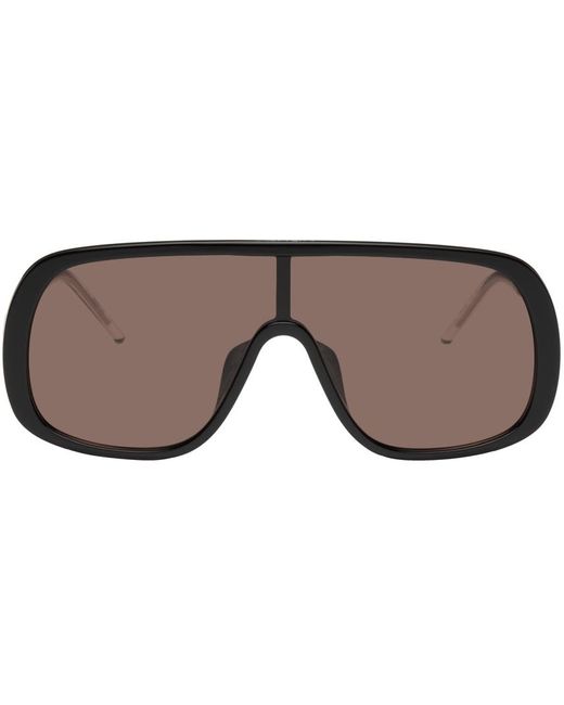 KENZO Black Shield Sunglasses for men
