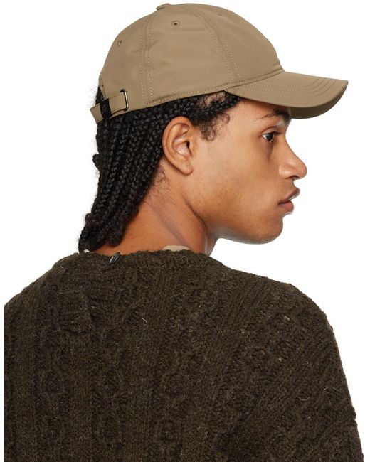 Our Legacy Black Brown Ball Cap for men
