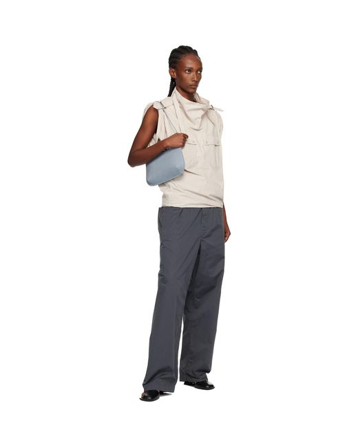 Faune Blue Ssense Exclusive Bra Bag