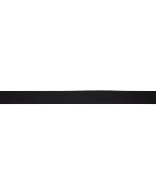 Vivienne Westwood Black Line Orb Buckle Belt for men