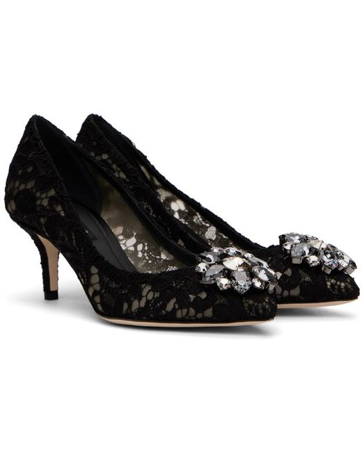 Dolce & Gabbana Black Bellucci Heels