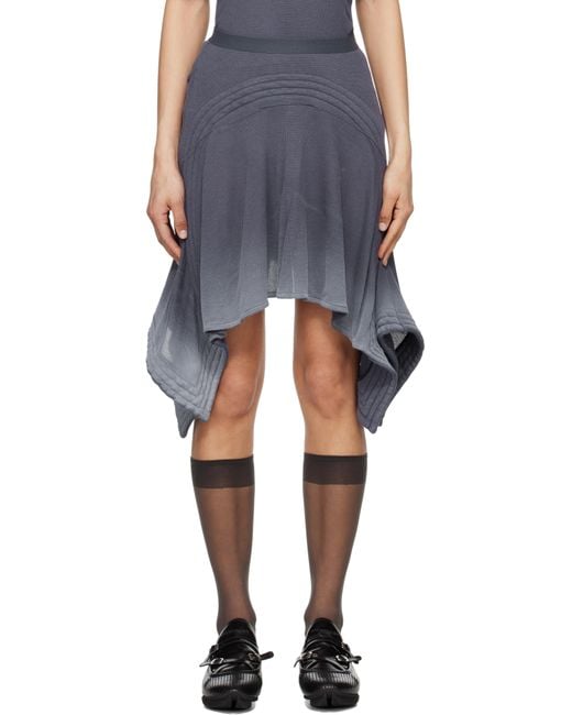 スカート 1230Kiko Kostadinov Celritatem Padded Kiko Kostadinov Celritatem Padded Midi Skirt in Blue | Lyst